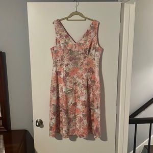 Floral Adrianna Papell Dress